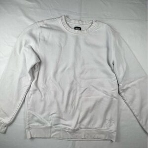 Everlast - Medium - White Women’s Jersey Crew Neck Top - Sweatshirt